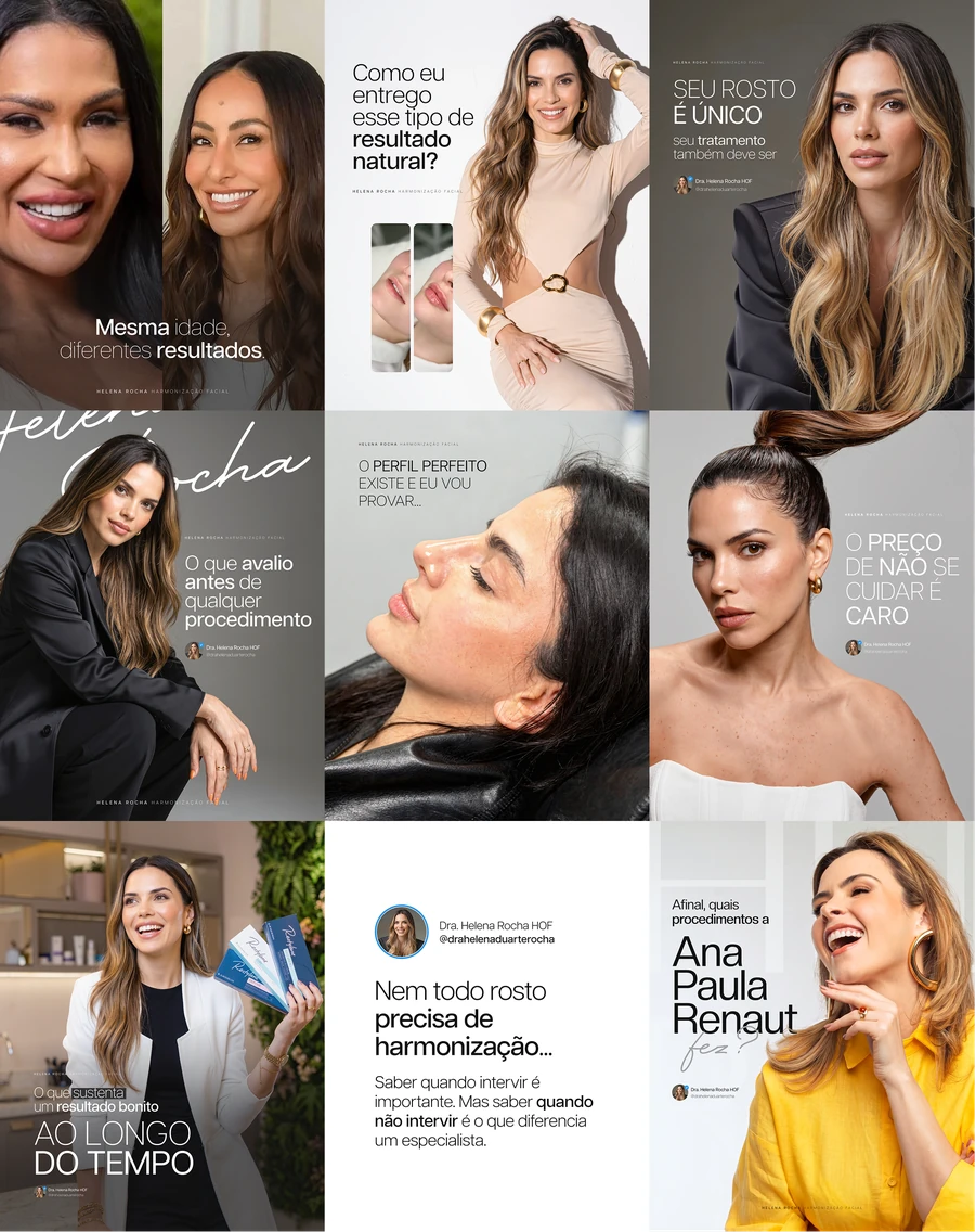 Trabalho da Milano para perfil de dermatologista